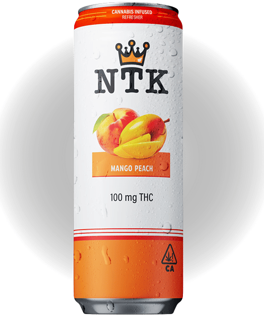 Mango Peach - Cannabis Refresher - 100mg