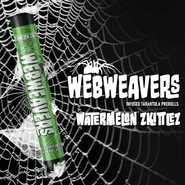 Tarantula Infused Pre-roll 1g - Watermelon Zkittlez