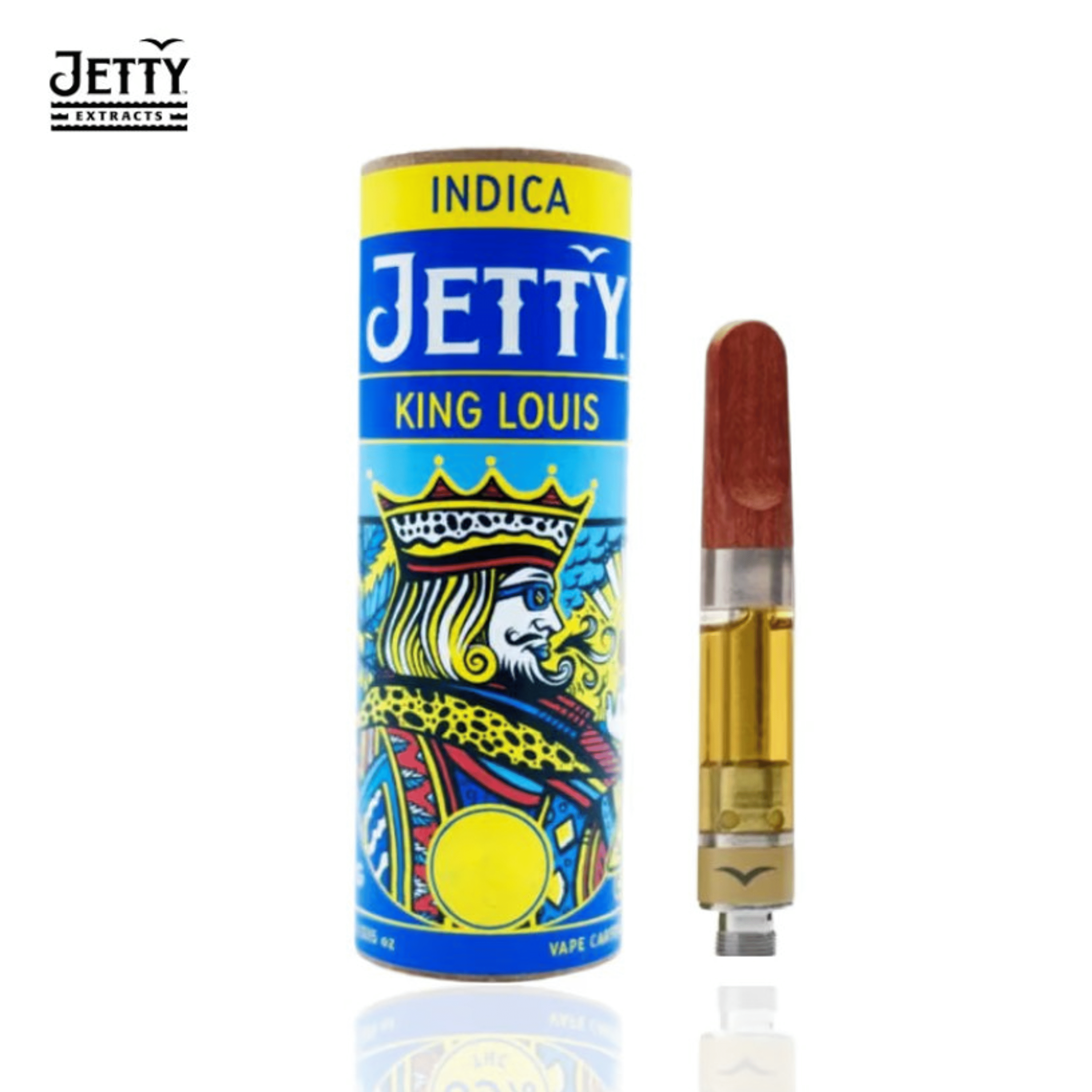 Jetty - King Louis - High THC Cart - 1g - Jetty Extracts - KL - Diamond 510 - 1g - $24.99 - Vapes