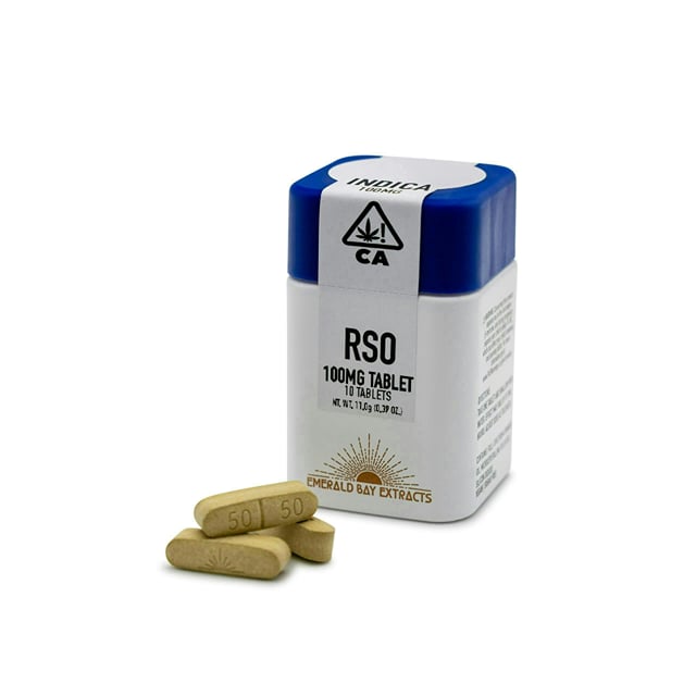 Elektra Ice | 100mg RSO Tablets | 1000mg Total