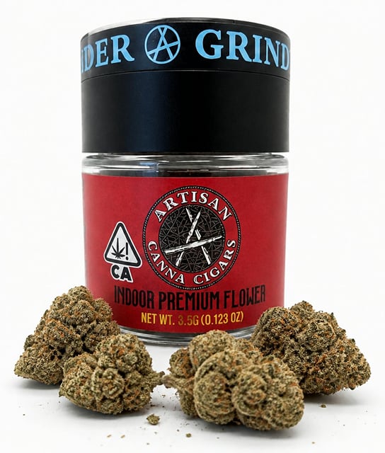 Artisan- 3.5g Top Shelf Flower- Passion Sorbet- Sativa
