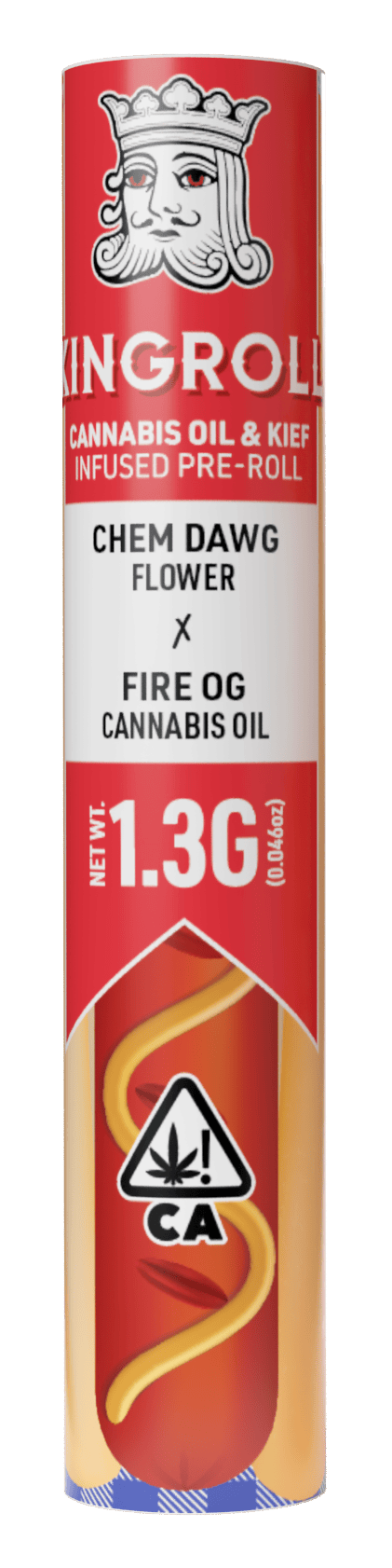 KINGROLL: Chem Dawg X Fire OG