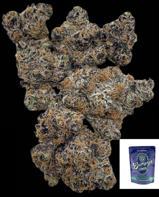 Lumpy's Flowers — Purple Petro Mylar