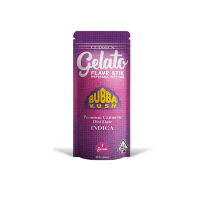 Gelato AIO | 1g - Bubba Kush - Indica