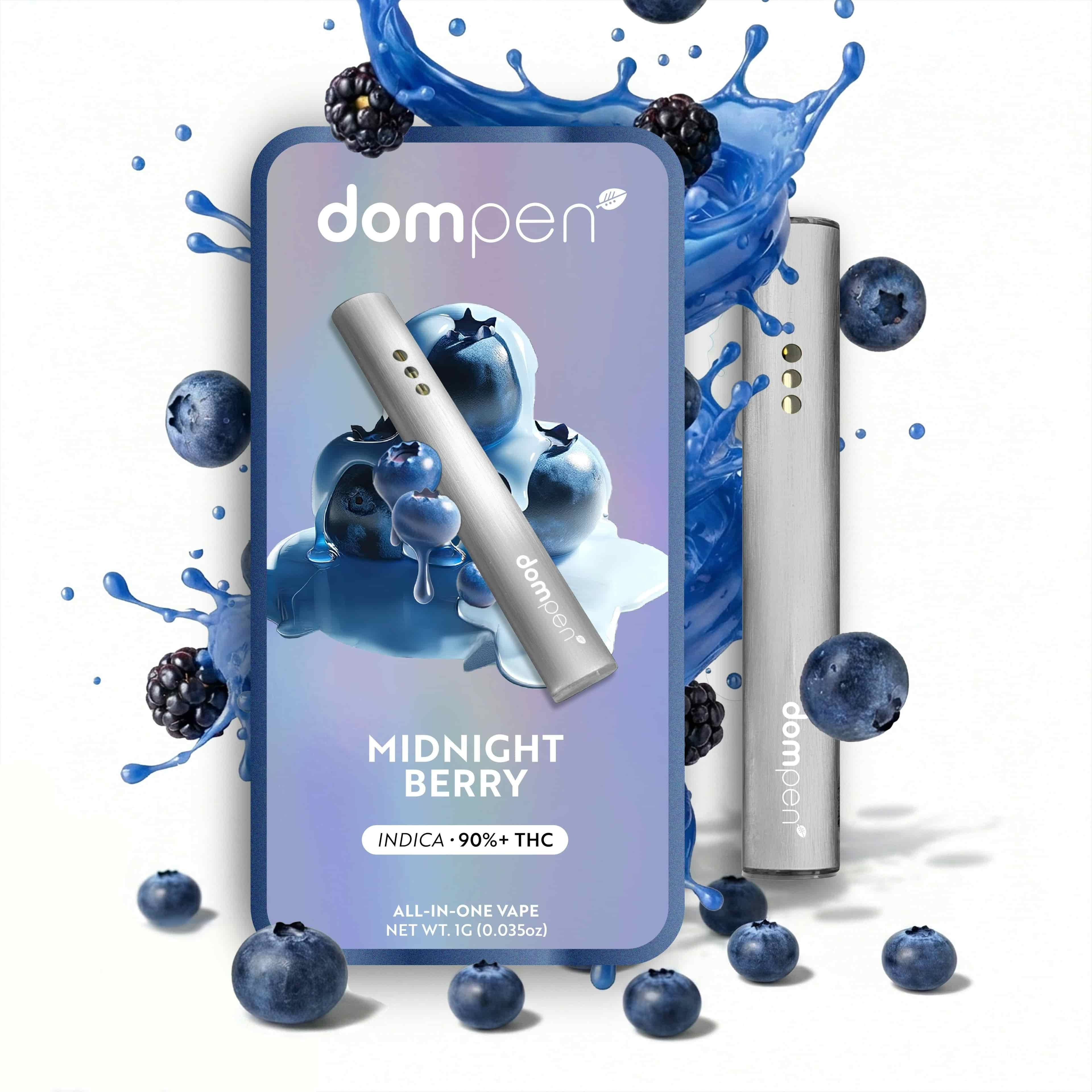 Midnight Berry Disposable - 1g - Dompen | Best Dispensary Los Angeles, Weed Delivery Los Angeles Midnight Berry Disposable - 1g - Dompen | Best Dispensary Los Angeles, Weed Delivery Los Angeles