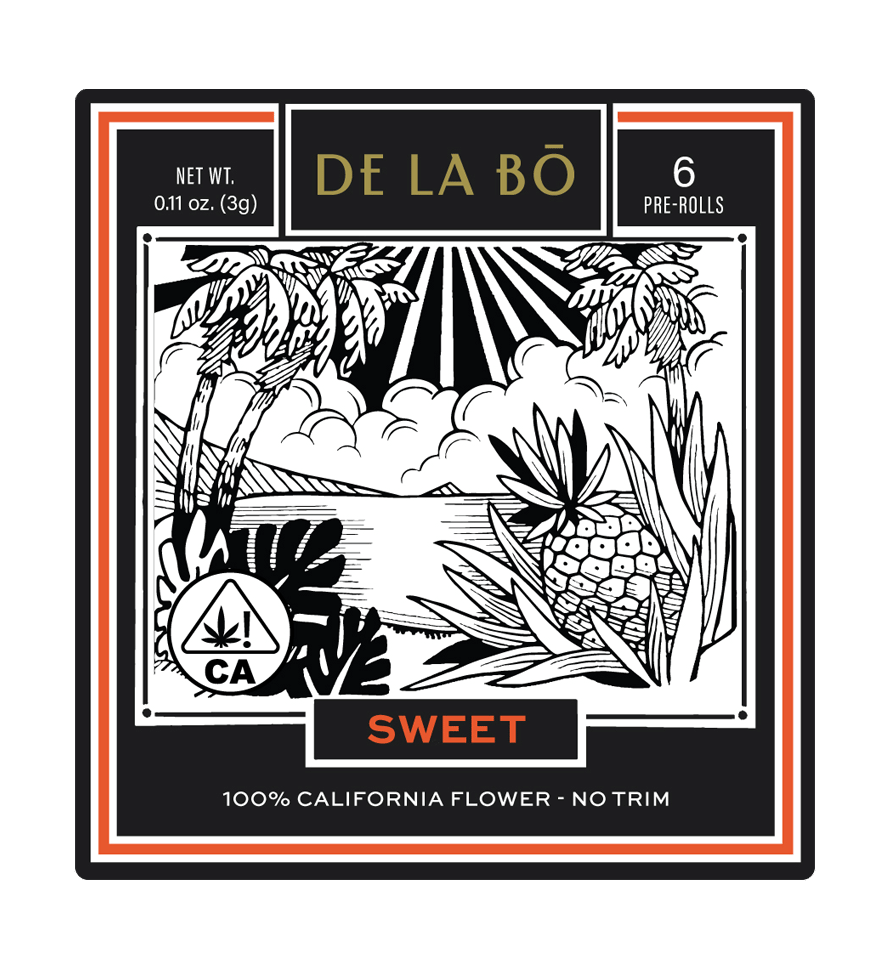 DE LA BO — Sour Grapes - .5g Prerolls (6pk)