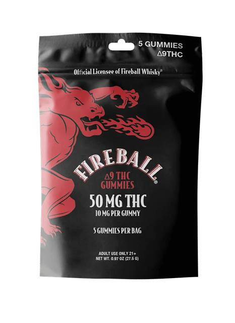 Fireball - 5mg Hemp THC Gummies - 10pk