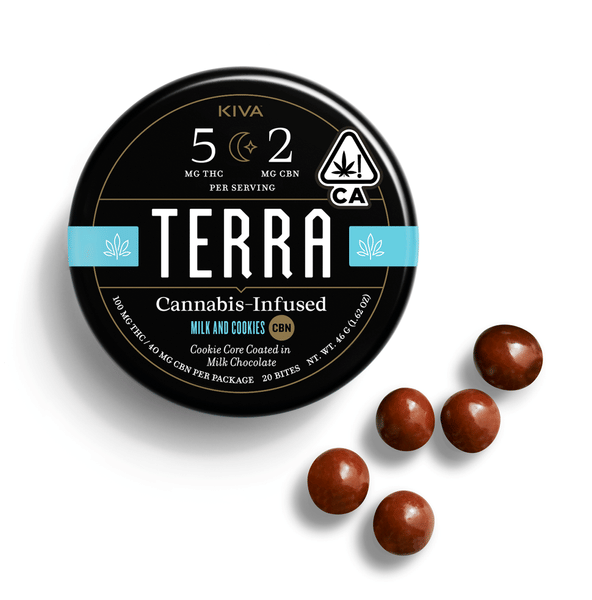 Kiva Confections: Milk And Cookies Terra Bites