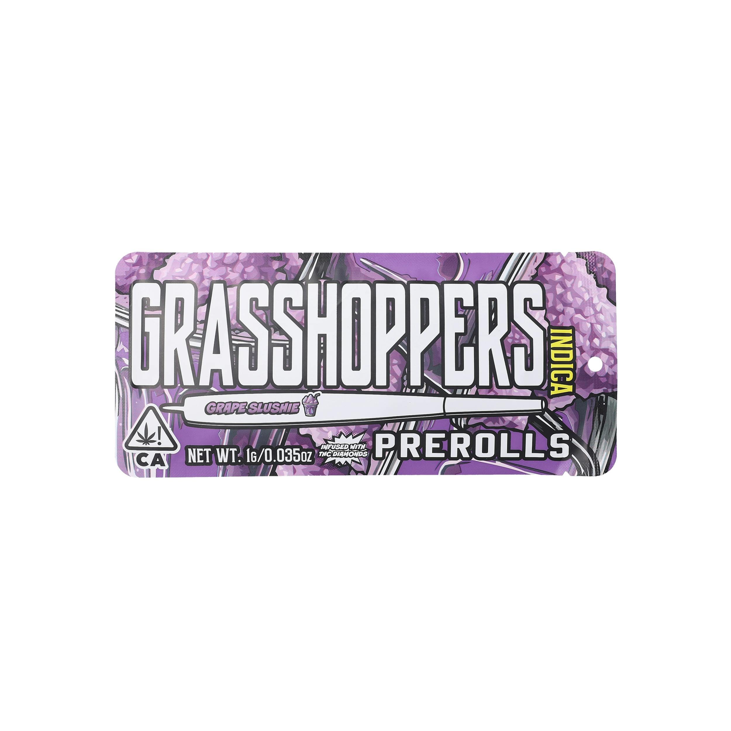 Grasshoppers: Grape Slushie