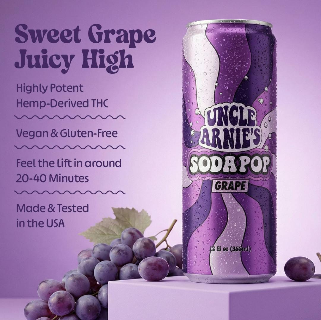 Uncle Arnie's: Grape Soda Pop