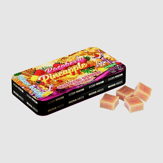 Raspberry Pineapple | 100mg Rosin Gummies