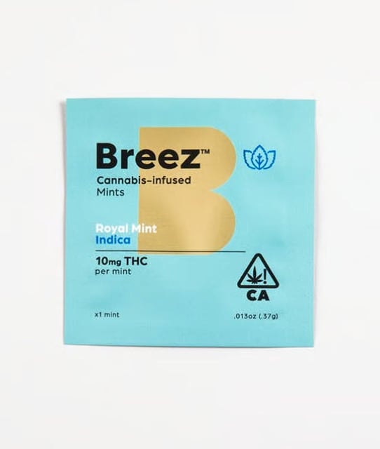Breez | Royal Indica | Mint | 10mg | Single