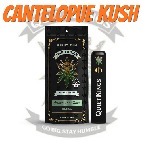 Cantelopue Kush 1G Live Resin AIO Disposable