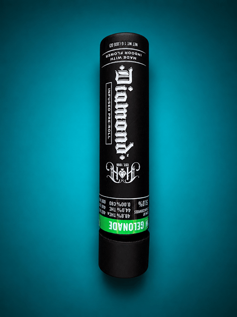 Heavy Hitters: Gelonade (H) 1g Diamond THCA Infused Pre-Roll