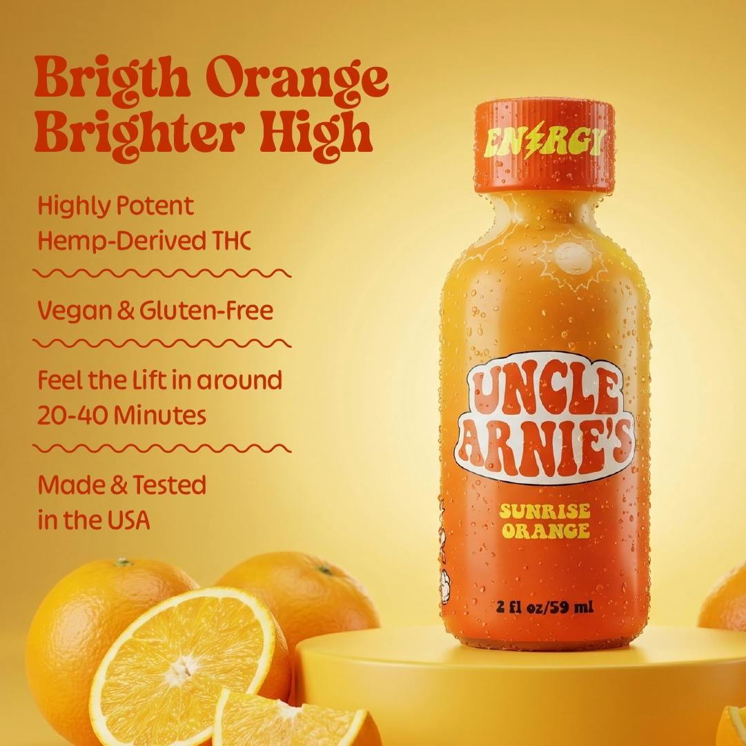 Uncle Arnie's: Sunrise Orange W/caffeine