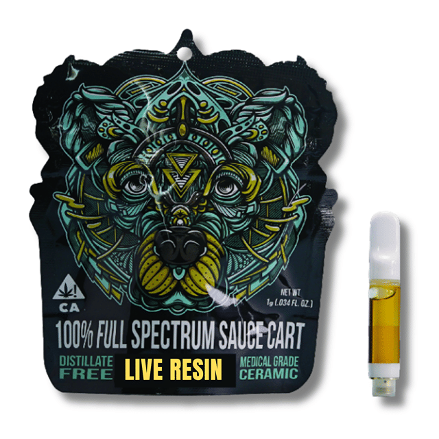 Rainbow Zuspenders Live Resin Sauce Cart 1g