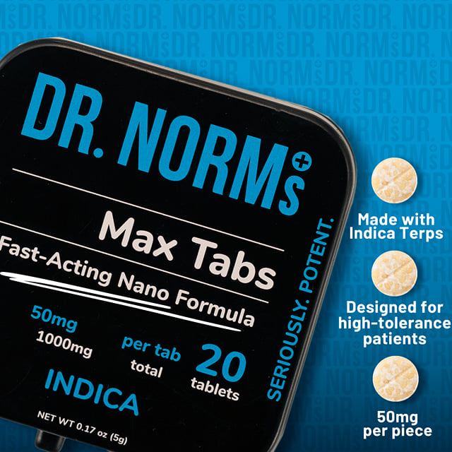 Indica - THC MAX 20ct Tablets 1000mg