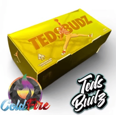 Package image for Teds Budz x ColdFire - Uni Juice - Cured Resin Juice Cart - 1g