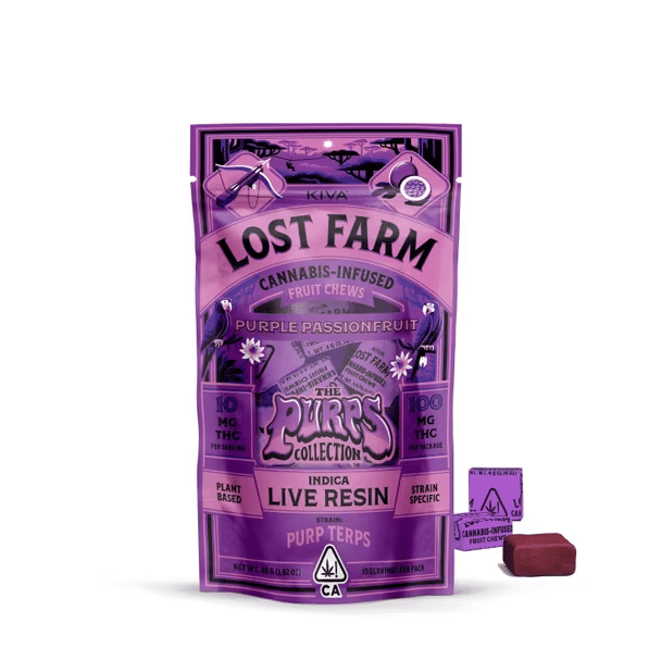 Lost Farm - "Purple Passionfruit" - Purp Terps Live Resin Chews