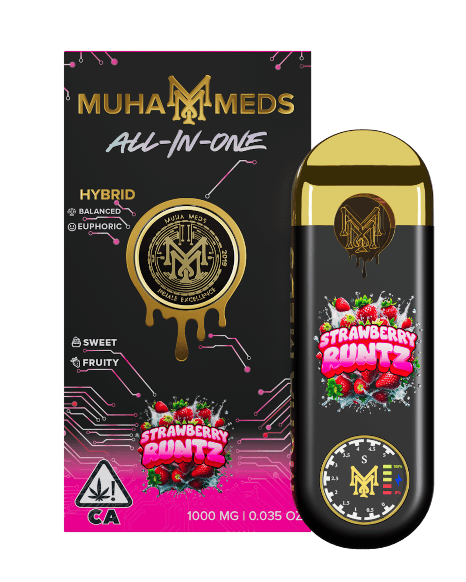 Muha Meds: Strawberry Rose