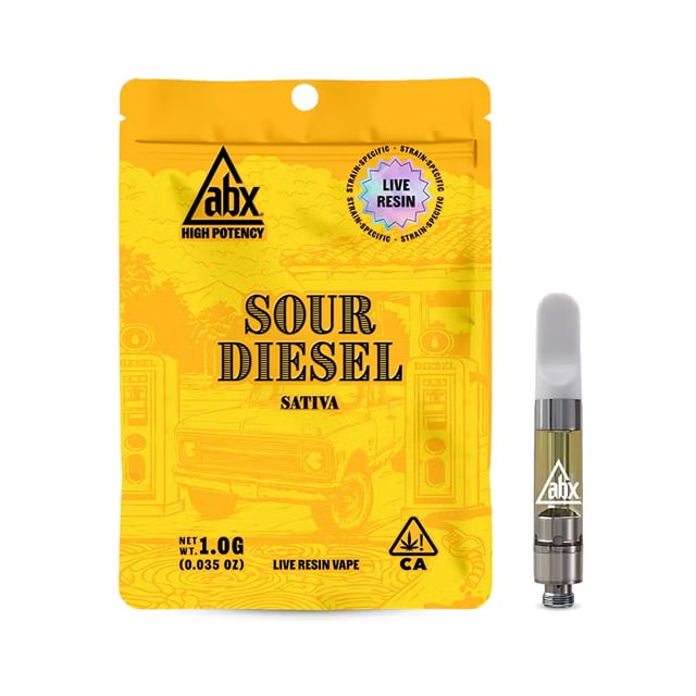 Sour Diesel - High THC - 510 Vape Cartridge - 1g