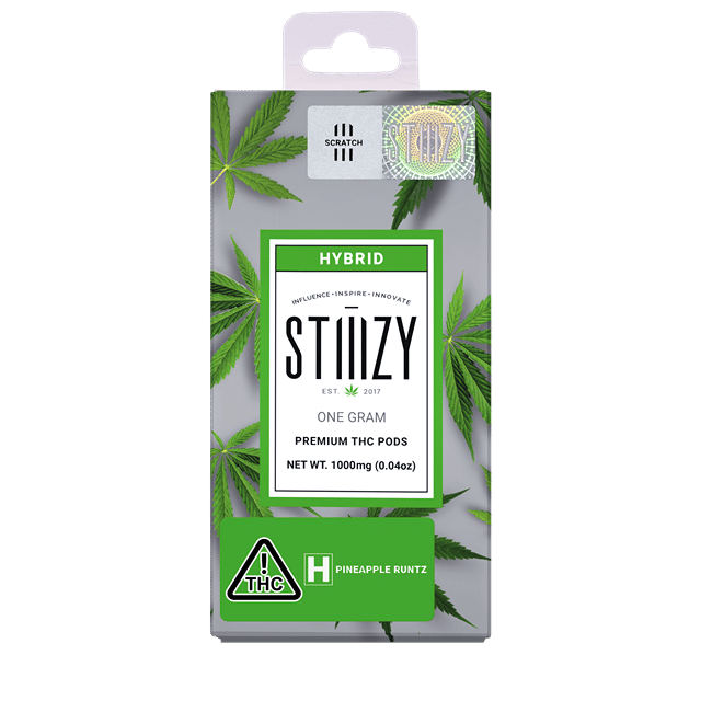 Vape Cartridge - PINEAPPLE RUNTZ 1G Original THC Pod - STIIIZY