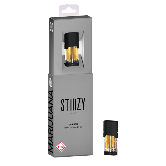 Vape Cartridge - OG KUSH 1G Original THC Pod - STIIIZY