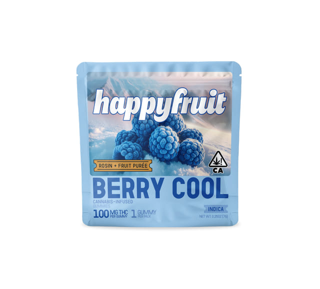 Berry Cool Single Rosin Gummies - 100mg