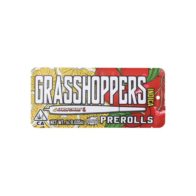 Grasshoppers: Lemon Cherry