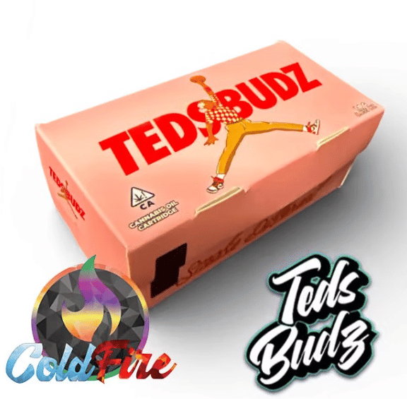 Package image for Teds Budz x ColdFire - Hawaiian Jelly Roll - Cured Resin Juice Cart - 1g