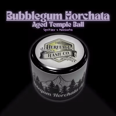 Heritage Mendocino: Bubblegum Horchata Aged Temple Ball