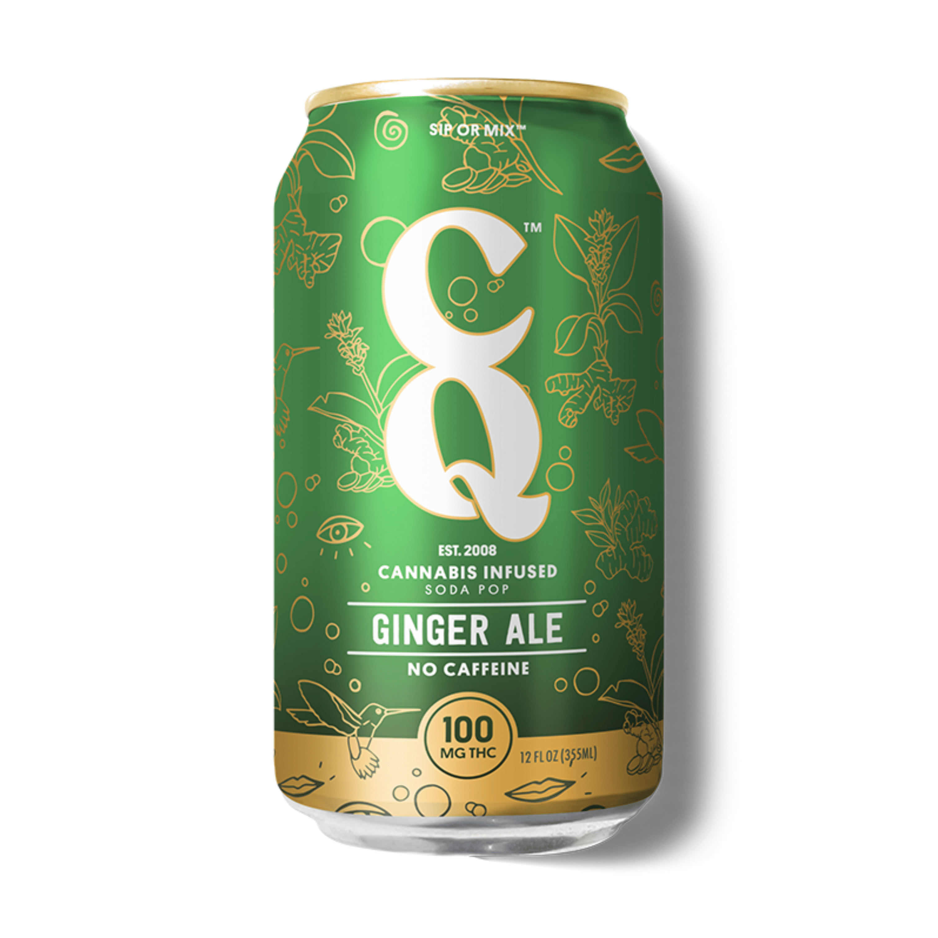 CQ Drinks — Ginger Ale