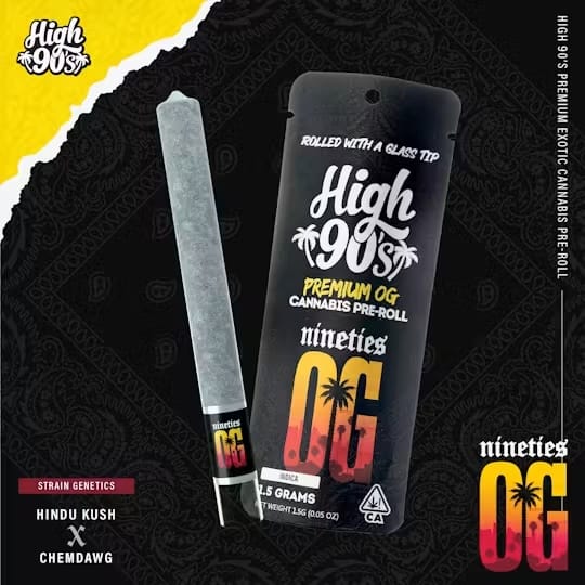 High 90's: Nineties OG Glass Tip High Roller