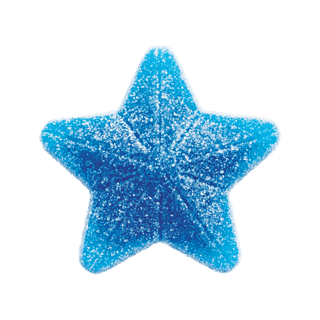 Blue Raspberry | 100mg Super Star Gummies