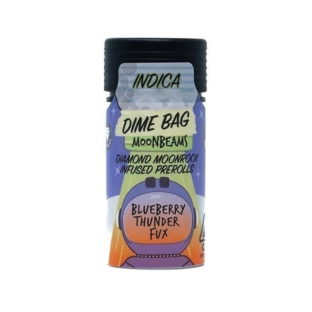 Blueberry Thunder Fux | .5g x 5 Infused Pre-Roll Pack