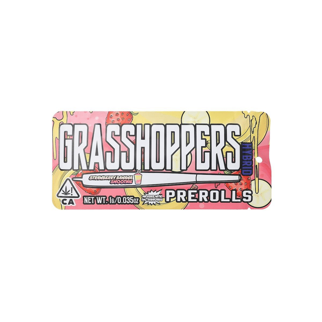 Grasshopper — Strawberry Banana Smoothie
