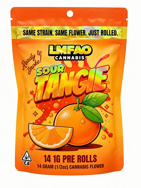LMFAO 14pk 1g Preroll - Sour Tangie