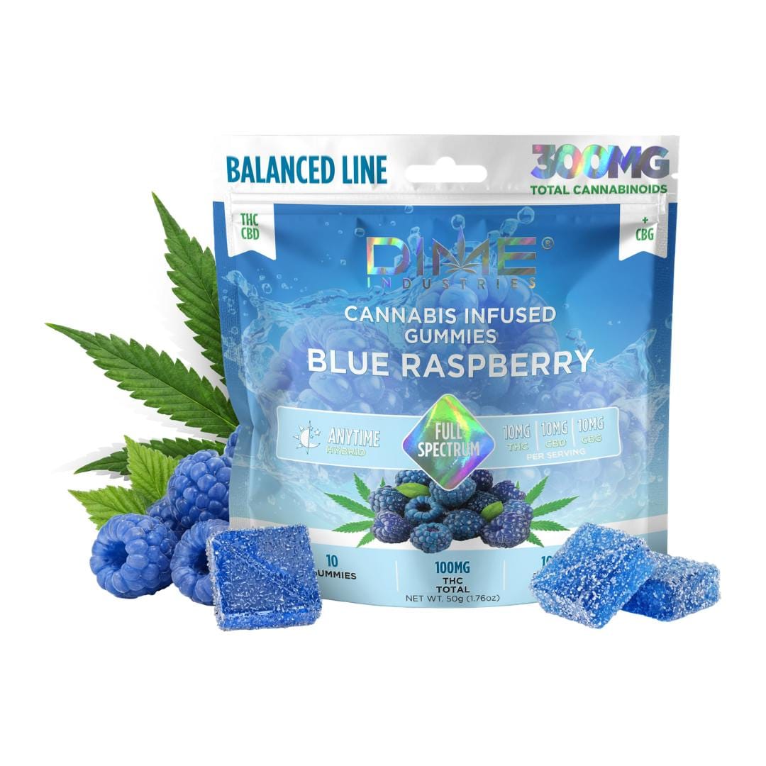 Dime Industries: Blue Raspberry / Dime