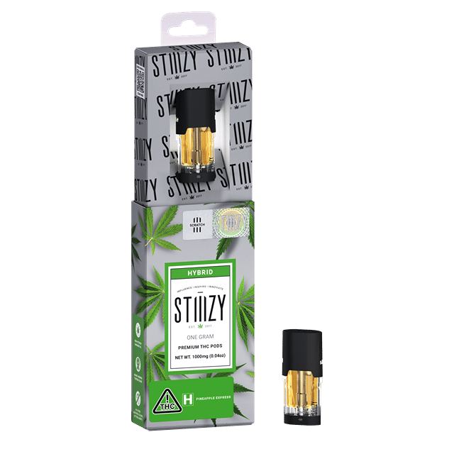 Vape Cartridge - PINEAPPLE EXPRESS 1G Original THC Pod - STIIIZY