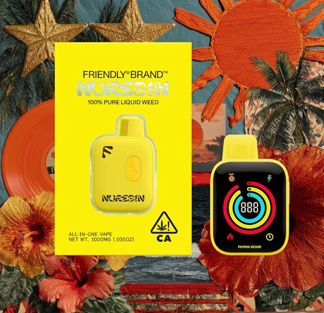 Friendly AIO - Papaya Bomb - Nuresin All-In-One Vape - 1g