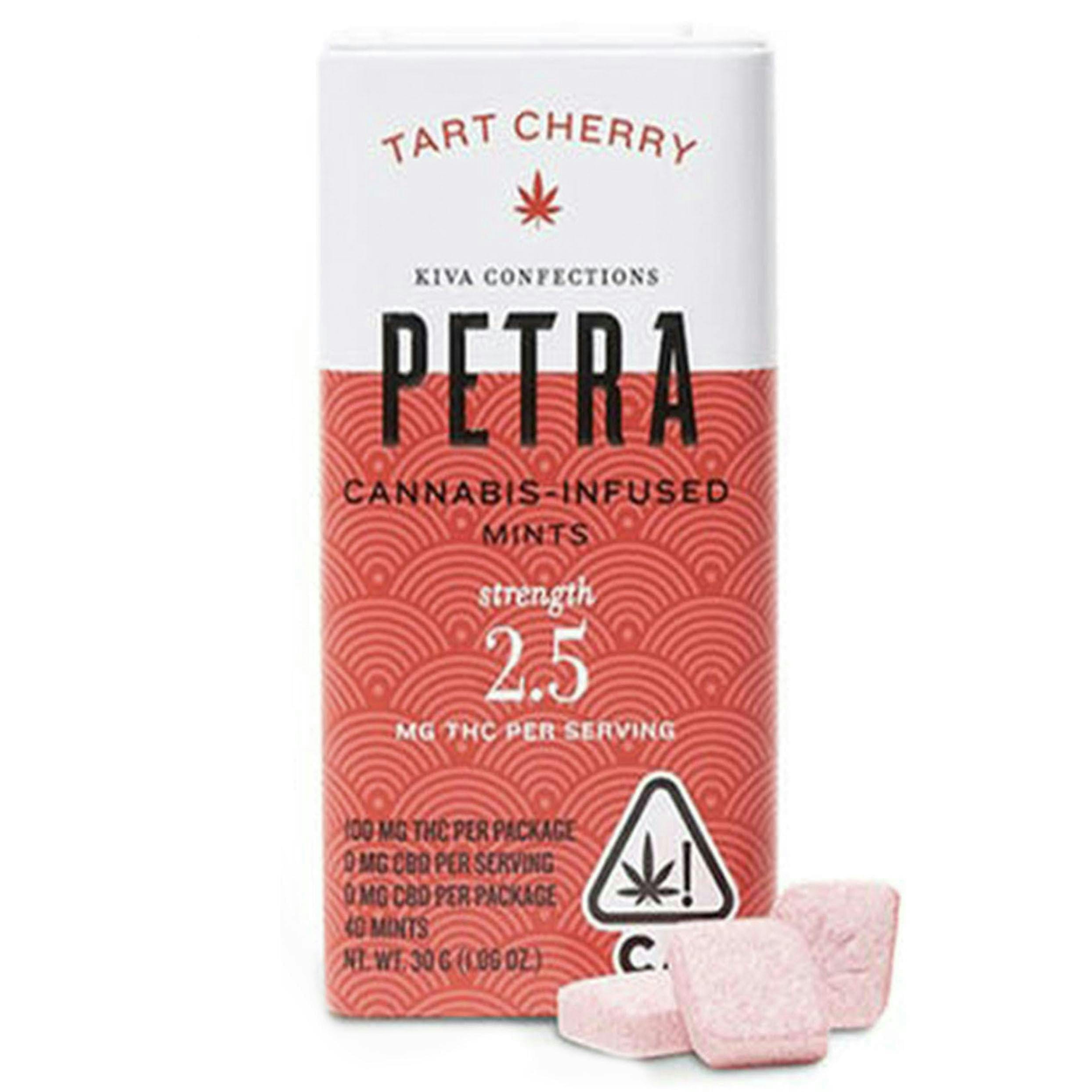 Petra Mints by Kiva — Tart Cherry