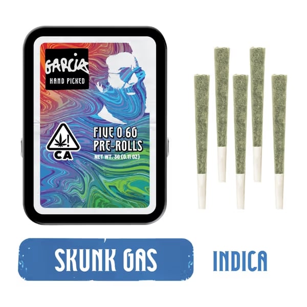 Skunk Gas 5 Pack Pre-Rolls