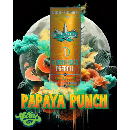 Presidential Papaya Punch Moon Rock Pre-Roll 1g
