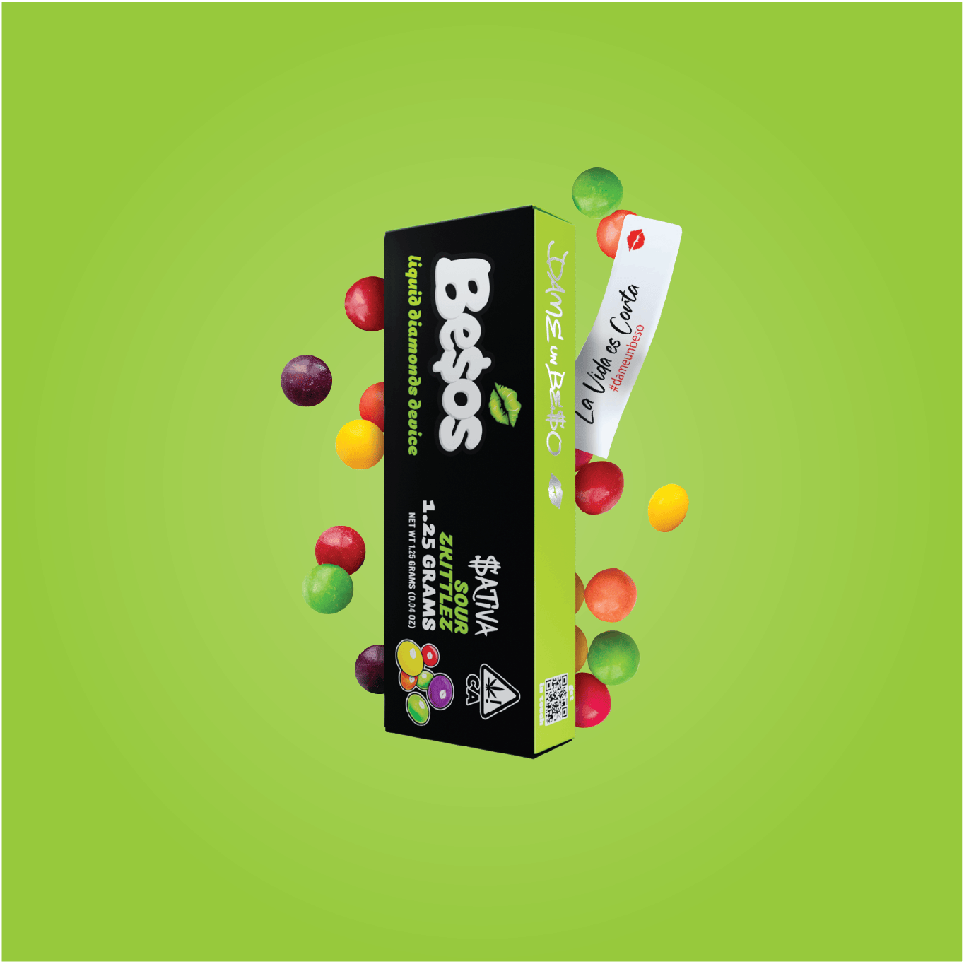 Besos: Sour Zkittlez