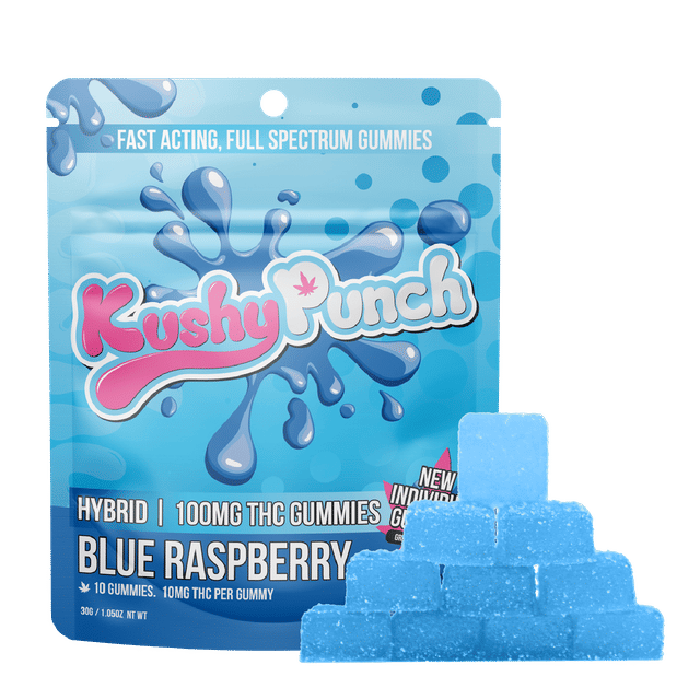 Kushy Punch: Blue Raspberry Indv