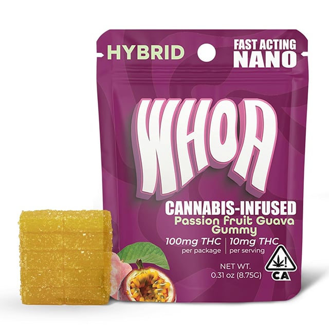 Passion Fruit Guava -Nano Gummy - 100mg - Hybrid