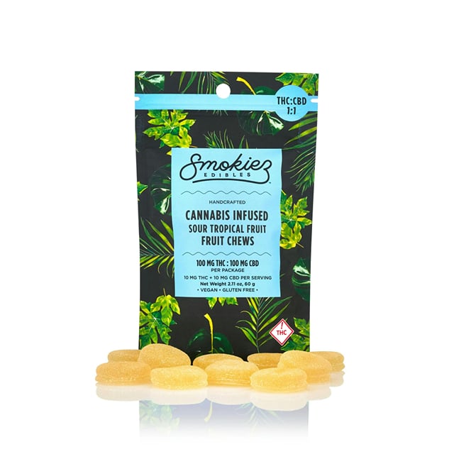 Smokiez | 1:1 THC:CBD - Sour Tropical