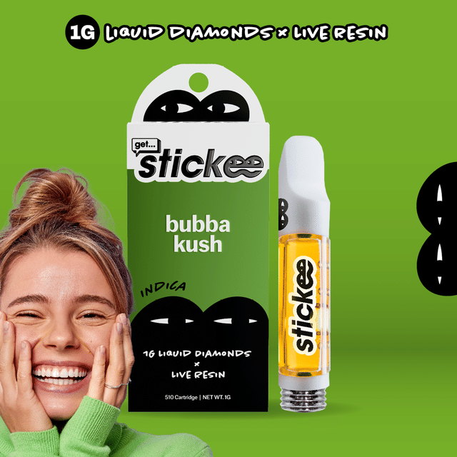 Live Resin x Liquid Diamond Cartridge 1g - Bubba Kush