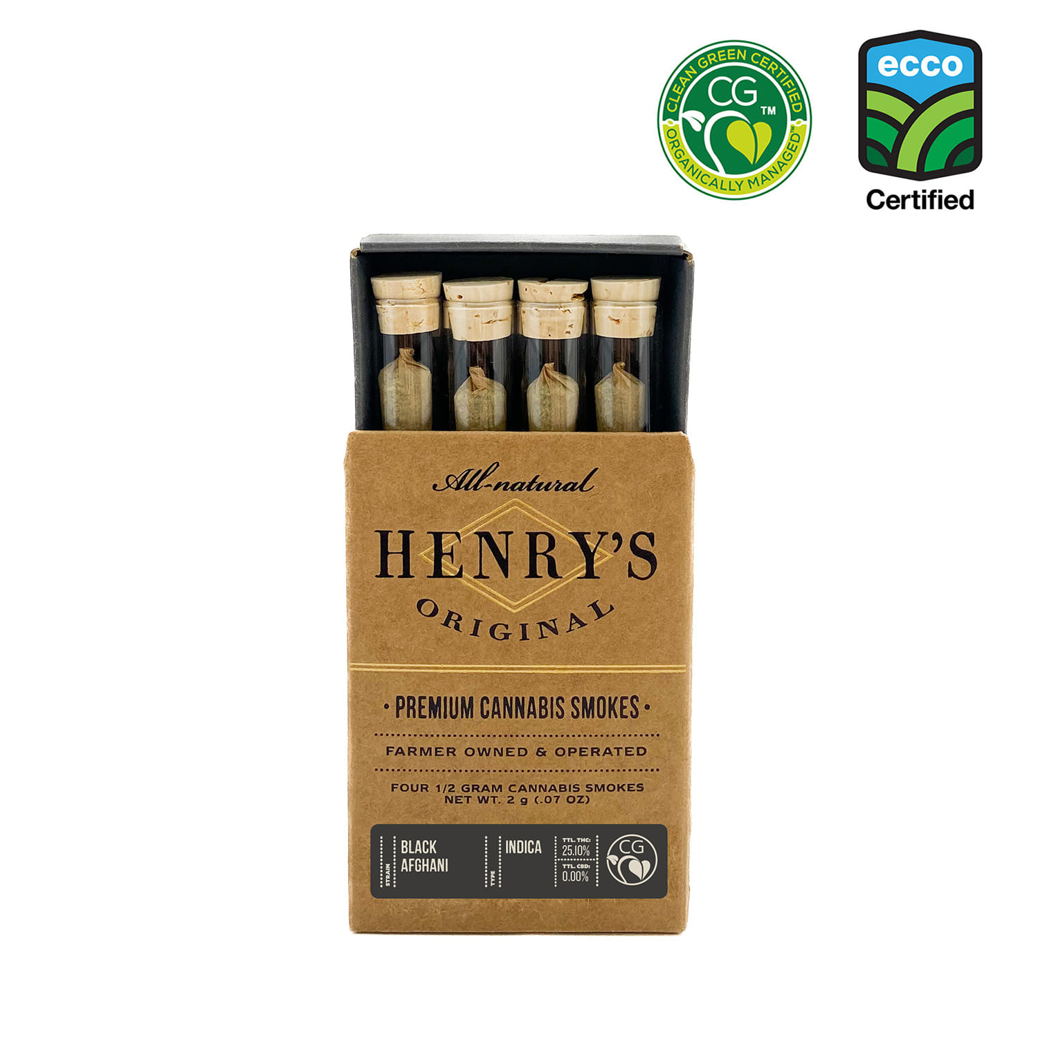 Henry's Original: Black Afghani