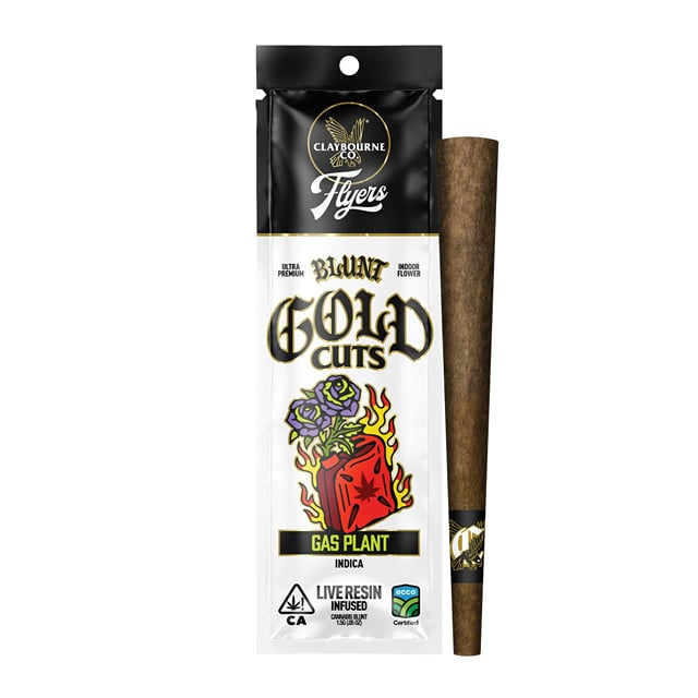 Gas Plant 1.5G Infused Gold Cut Blunt